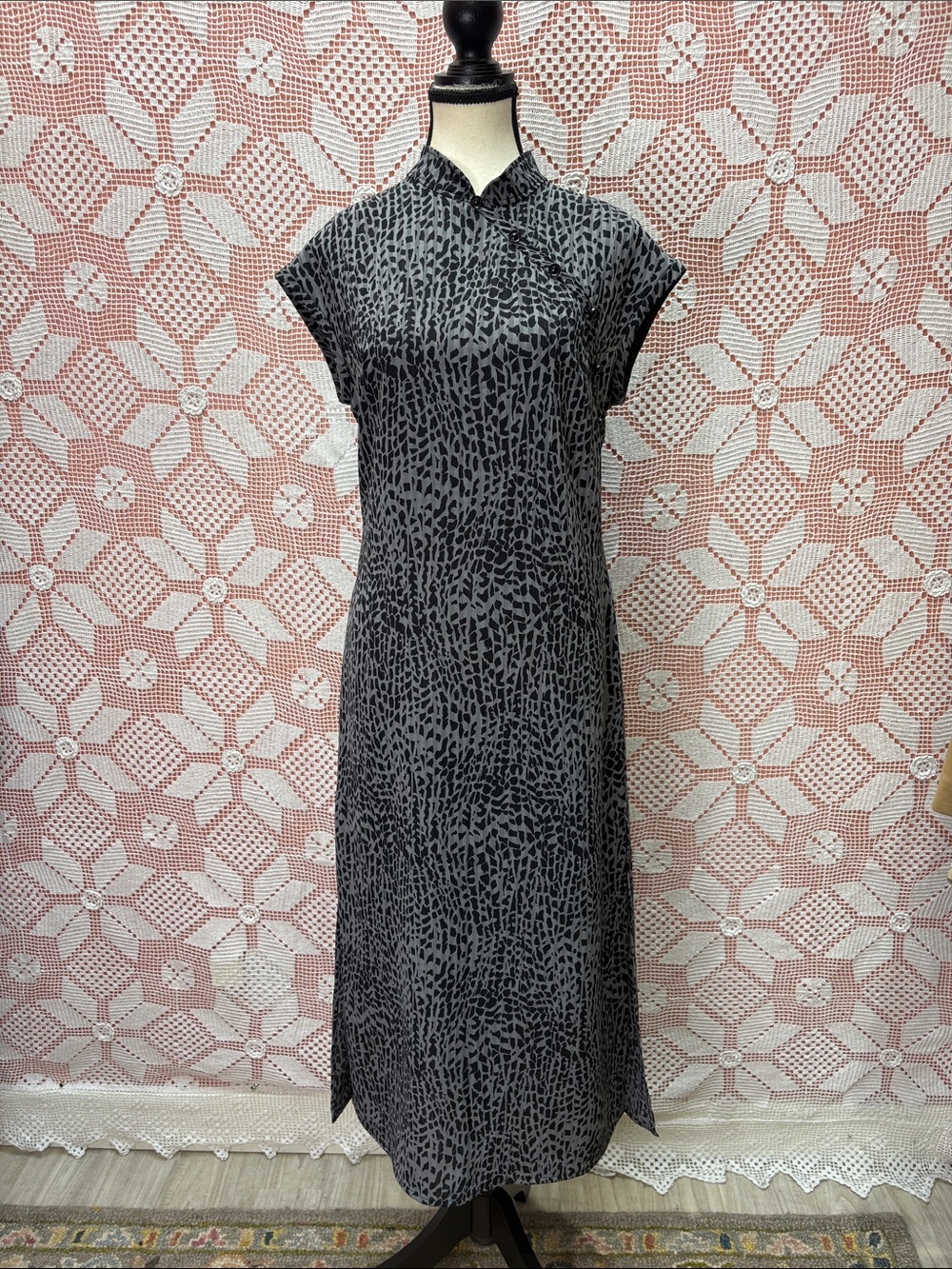 V.H. Studio Designs Animal Print Maxi Dress